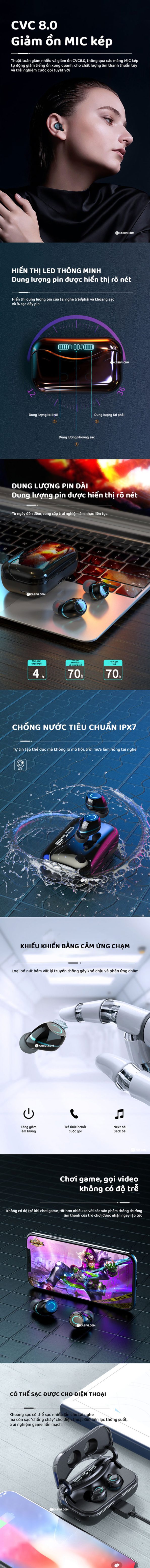 tai nghe khong day bluetooth 51 g08 tws h6